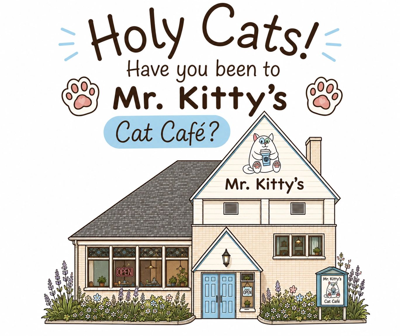 Mr. Kitty's Cat Café & Boutique - Best Coffee, Cafe, and Lounge in